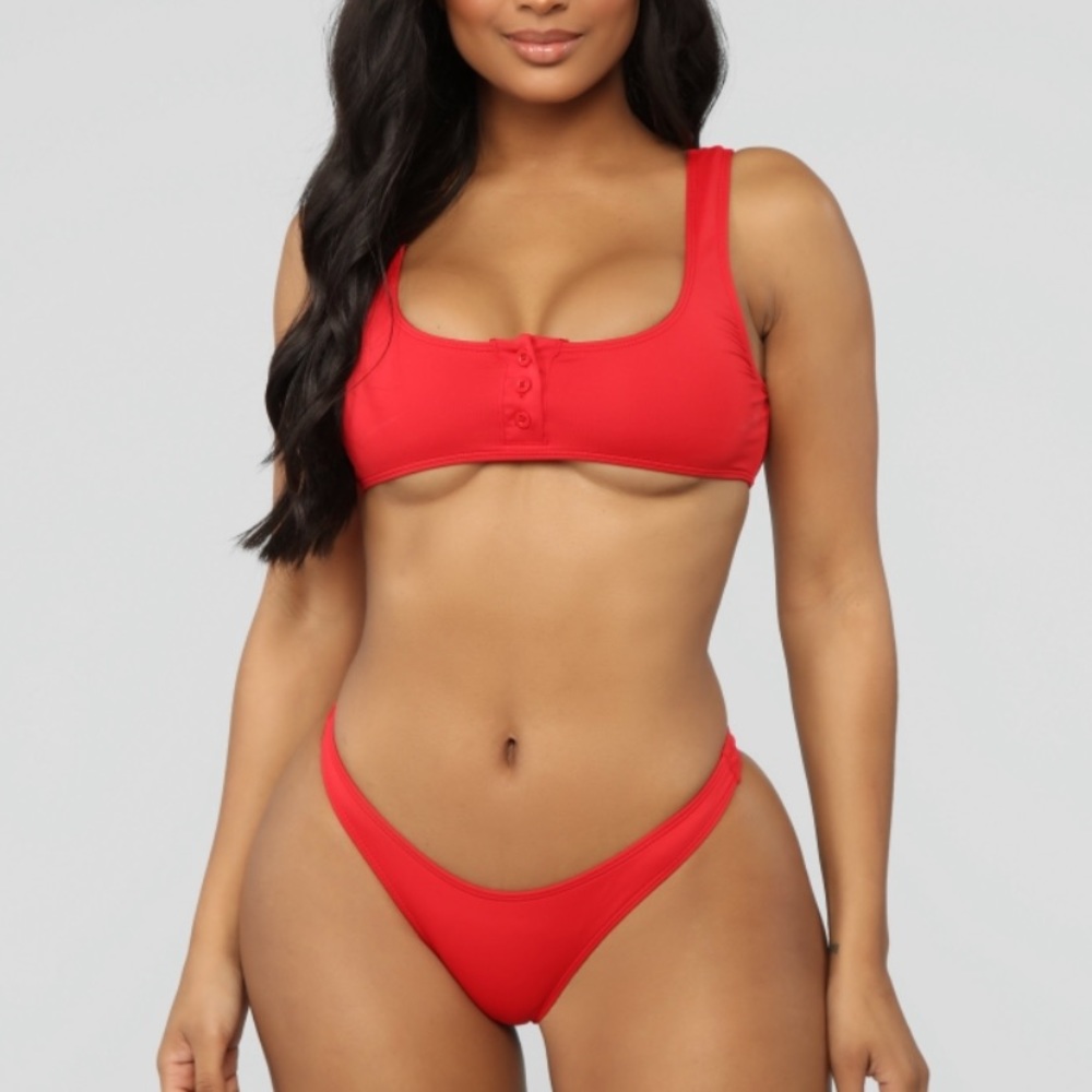 RED FASHIONOVA BIKINI